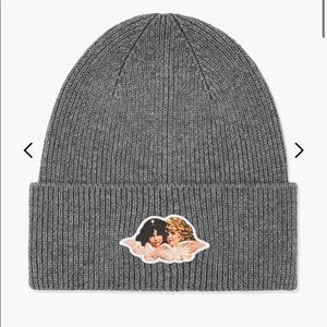 NWOT Fiorucci Ribbed Icon Angel Beanie Hat